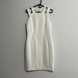 White Calvin Klein pencil dress